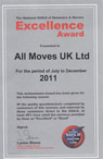 January 2012 Nottingham, Derby & Leicester Removals News