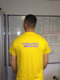Our new field teams shirts and caps