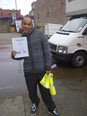 Warren Gerry and Michael with their certificates for Health and Safety