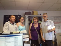 Moves and customers in August