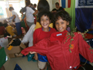 We were involved with a charity for  the tsunami