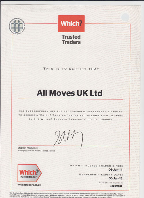 A member of Which? Trusted Traders