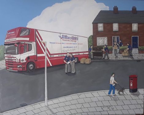 Click Here To Enlarge This Photo Of Commissioning An Oil Painting