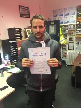 Click Here To Enlarge This Photo Of Congratulations & Well Done To Danny, Our Senior Assessor