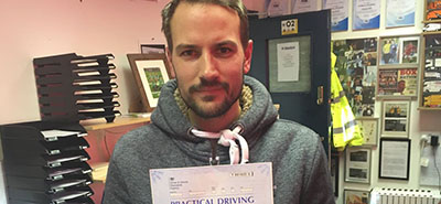 Congratulations & Well Done To Danny, Our Senior Assessor