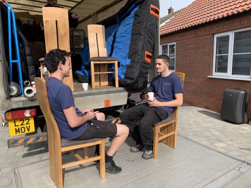 Click Here To Enlarge This Photo Of Preparing For The Summer Removals Season! 